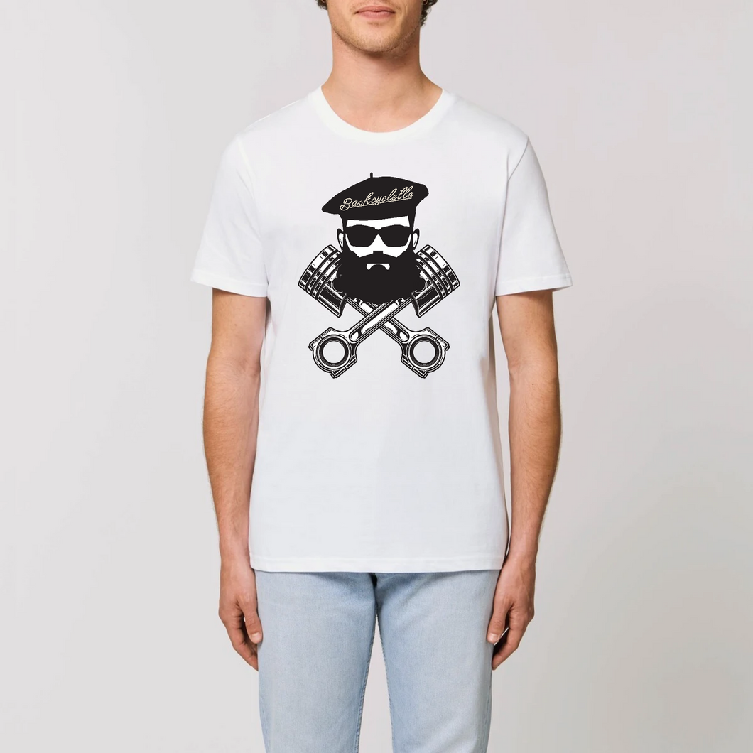 T-shirt Homme 100 % coton bio BASCKCYLETTE