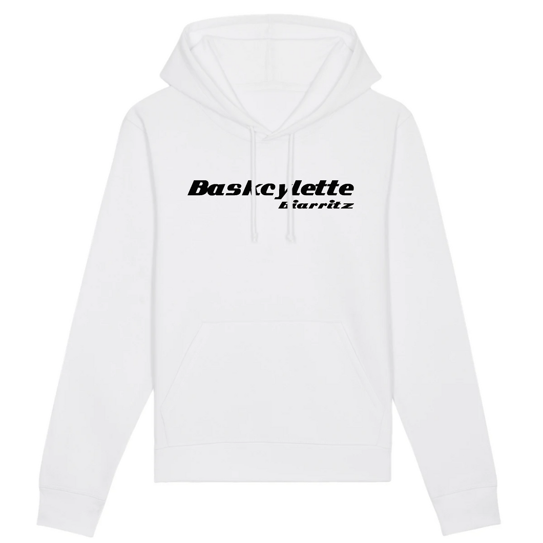 Sweat-shirt Bio Unisexe à capuche /Bio Unisex Hooded sweatshirt  BASKCYCLETTE BIARRITZ