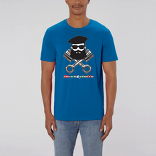 Charger l&#39;image dans la galerie, T-shirt Homme 100 % coton bio /Bio Man T-shirt BASKCYCLETTE COULEUR BASQUE
