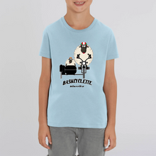 Charger l&#39;image dans la galerie, T-shirt Enfant à manches courtes 100% COTON BIO BASKYSHEEP BIKER SIDECAR
