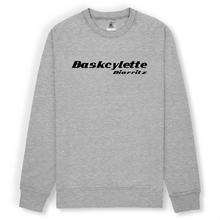 Charger l&#39;image dans la galerie, Sweat-shirt Bio Unisexe /Bio Unisex sweatshirt  BASKCYCLETTE BIARRITZ
