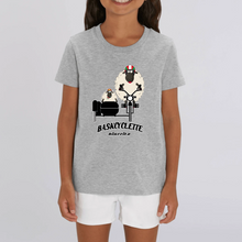 Charger l&#39;image dans la galerie, T-shirt Enfant à manches courtes 100% COTON BIO BASKYSHEEP BIKER SIDECAR
