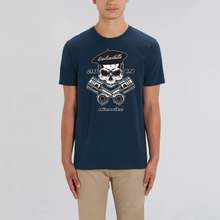 Charger l&#39;image dans la galerie, T-shirt Homme 100 % coton bio SKULL BASKCYCLETTE
