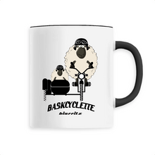 Charger l&#39;image dans la galerie, Mug anse colorée / Contrast Coffee Mug  BASKYSHEEP MAN SIDECAR
