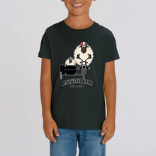 Charger l&#39;image dans la galerie, T-shirt Enfant à manches courtes 100% COTON BIO BASKYSHEEP BIKER SIDECAR
