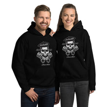 Charger l&#39;image dans la galerie, Sweat à capuche / Unisex Hoodie  BASKCYCLETTE SKULL
