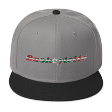 Charger l&#39;image dans la galerie, Casquette Snapback Brodée / Embroidery Snapback Hat  BASKCYCLETTE COULEUR PAYS BASQUE
