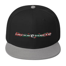 Charger l&#39;image dans la galerie, Casquette Snapback Brodée / Embroidery Snapback Hat  BASKCYCLETTE COULEUR PAYS BASQUE
