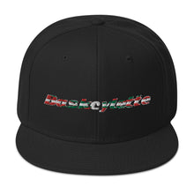 Charger l&#39;image dans la galerie, Casquette Snapback Brodée / Embroidery Snapback Hat  BASKCYCLETTE COULEUR PAYS BASQUE
