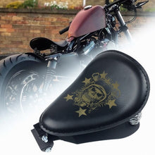 Charger l&#39;image dans la galerie, Mono selle avec ou sans fixation et support.Décoration SKULL pour chopper,harley,custom,sporster,vintage,etc...
