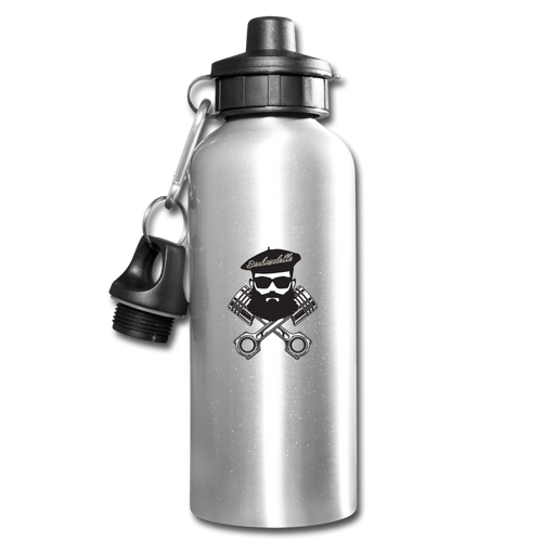 gourde thermos / Water Bottle  Logo BASKCYCLETTE - silver